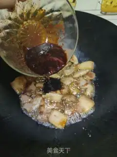 Make Homemade garlic pork step 6