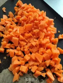 Make Carrot porridge step 2