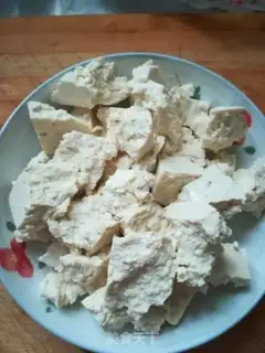 Make Tofu onions step 1