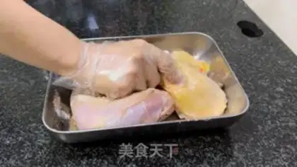 Make Salt chicken leg step 4