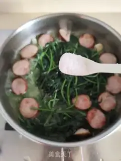 Make Red intestines, red potato leaves step 4