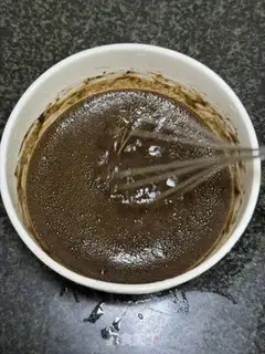 Make Mango tart and black powder step 1