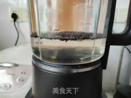 Make Black Sesame Soybeans step 1