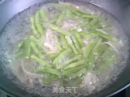 Make Skinny meat and four season beans step 2