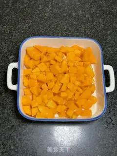 Make Mango tart and black powder step 5