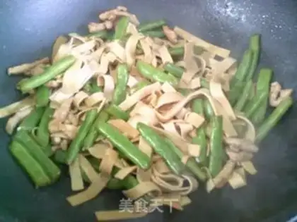 Make Skinny meat and four season beans step 8
