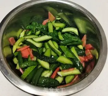 Make Cold cucumber step 2