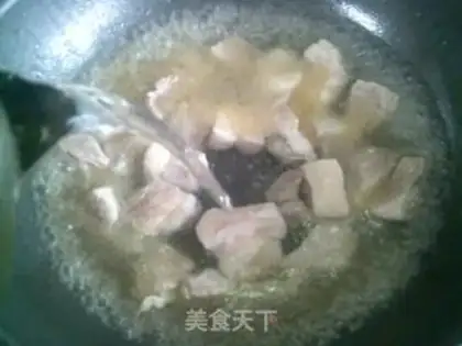 Make Scrambling pork step 6