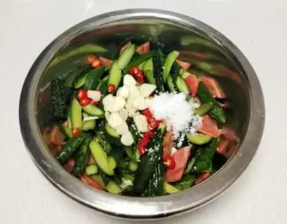 Make Cold cucumber step 3