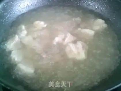 Make Scrambling pork step 7
