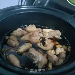Make Black rice, ginger pig feet step 3