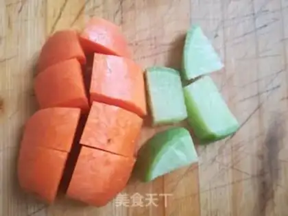 Make Beef beans for carrots step 1