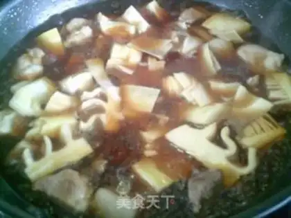 Make Scrambling pork step 11