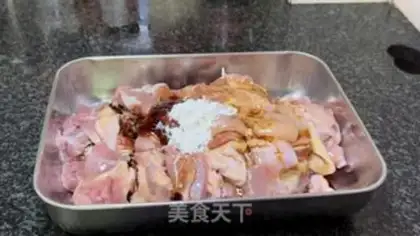 Make Lemon fried chicken step 2