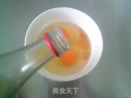Make Eggs and radish step 2