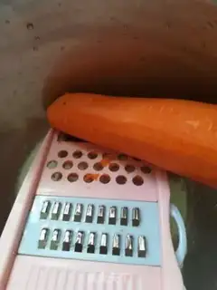 Make Carrot onion pancakes step 0