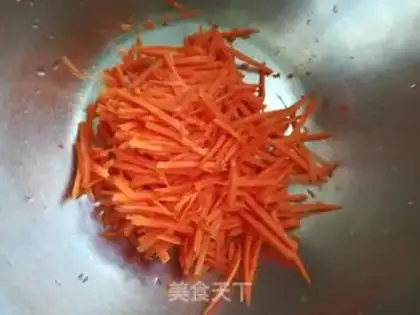 Make Carrot onion pancakes step 1