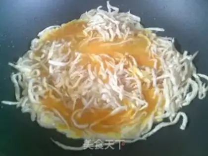 Make Eggs and radish step 7