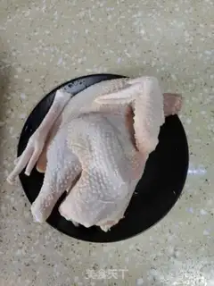 Make Gold needle and mushroom chicken step 0