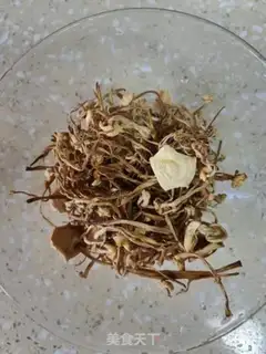 Make Gold needle and mushroom chicken step 4