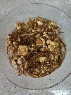 Make Gold needle and mushroom chicken step 5