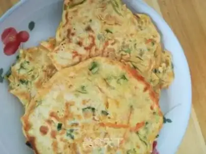 Make Carrot onion pancakes step 10