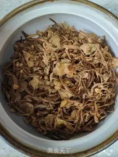 Make Gold needle and mushroom chicken step 8