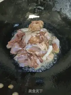 Make Gold needle and mushroom chicken step 9