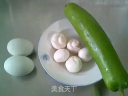 Make ♪ A duck egg and mushroom soup ♪ step 0