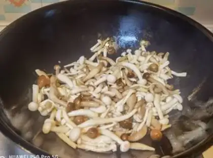 Make Sea cucumber mushrooms step 4