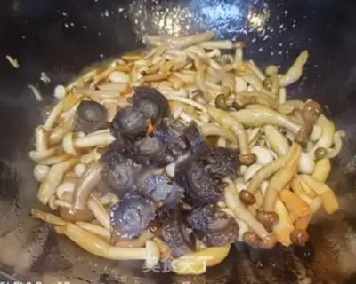 Make Sea cucumber mushrooms step 5