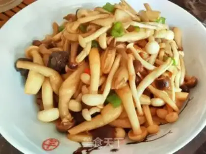 Make Sea cucumber mushrooms step 7