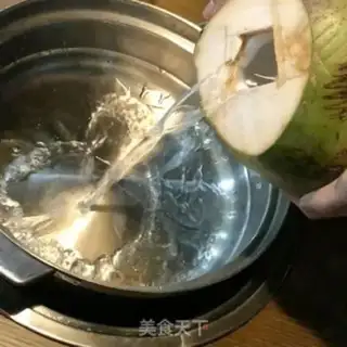 Make Abalone coconut chicken step 1