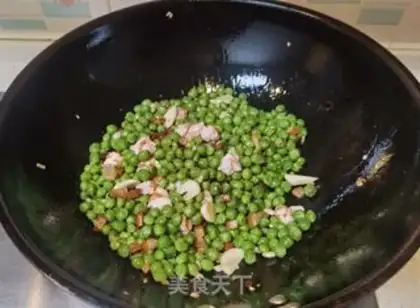 Make Puffed green beans step 2