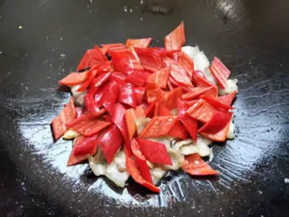 Make Paprika with five flowers step 6