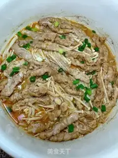 Make Sand tea and lamb rolls step 16