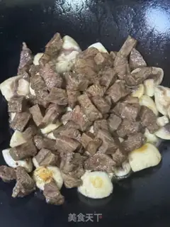 Make Butter-coated beef grains step 11
