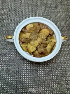 Make Butter-coated beef grains step 15