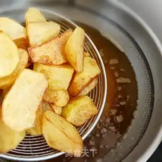 Make The silk potatoes step 4
