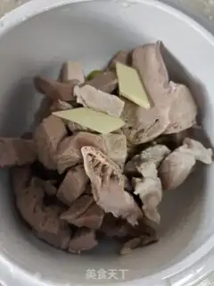 Make A tumble stone and a pig heart soup step 7