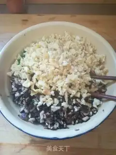 Make Three fresh dumplings step 6
