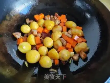 Make Potato ommy rice step 5
