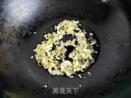 Make Garlic lettuce step 3