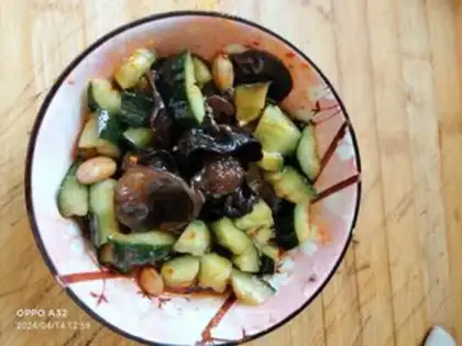 Make Shoot the cucumber step 2