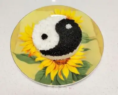 Make Tai Chi rice step 4