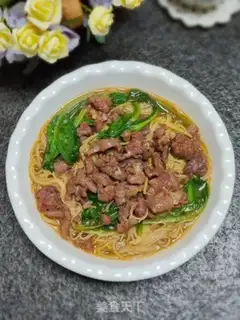 Make Sand and beef noodles step 11