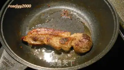 Make Ten greasy porks step 11