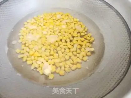 Make Mysid shrimp fried corn step 3