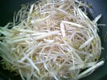Make Green bean sprouts step 3