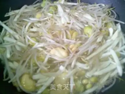 Make Green bean sprouts step 5